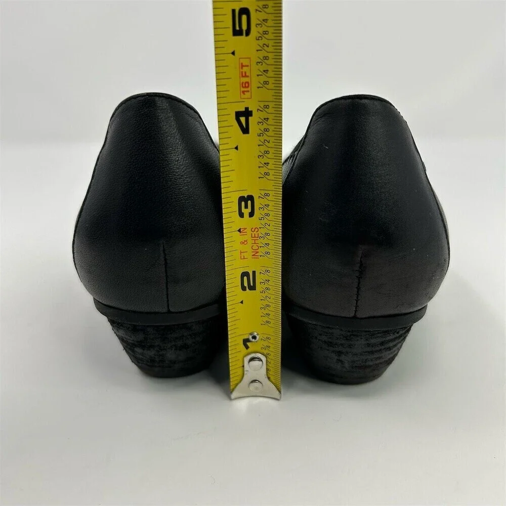 ABEO Nellie B.I.O. System Nellie Women's Wedge Pumps Black Studded Size 8M